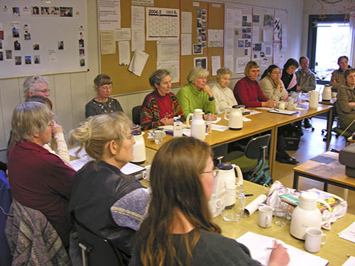 Fr�kursus med fr�samlerne