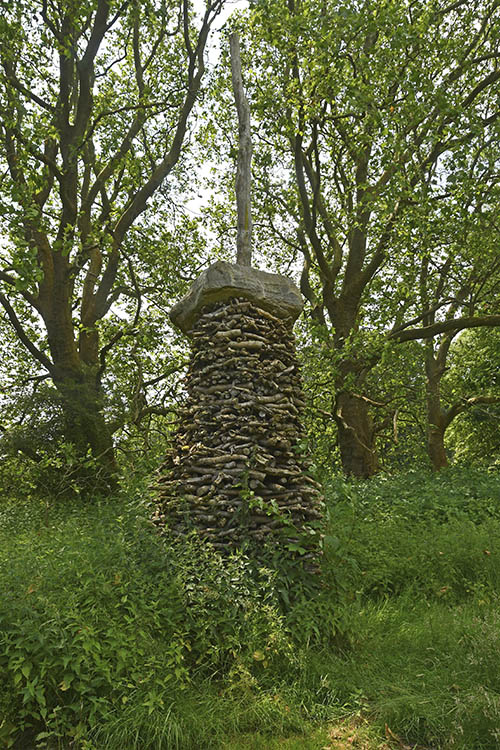 Kunst islotsparken p� Tranek�r Slot