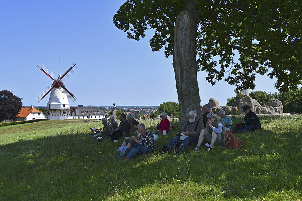 Frokost ved Dybb�l M�lle