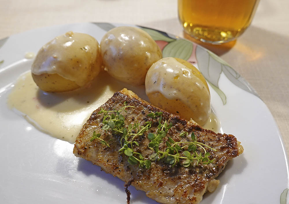 Fisk med citrontimian