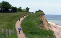 På cykeltur nord for Eckernförde.