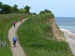 P� cykeltur nord for Eckernf�rde