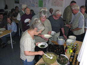 Fr�samlerne i k� til vietnamesisk mad