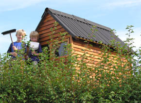 Huset skal g�res rent ind imellem