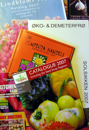 De f�rste fr�kataloger er kommet