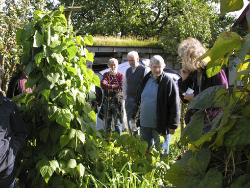 Fr�samlere i Molly og Hennings have i Gjerrild.