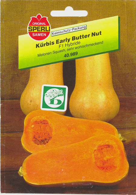 Moskusgr�skar, Early Butternut F1, Cucurbita moschata