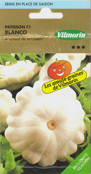 Mandelgr�skar, Patisson F1, Cucurbita pepo </i>L.<i>