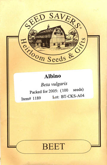 R�dbede, Albino, Beta vulgaris </i>L. var.<i> vulgaris