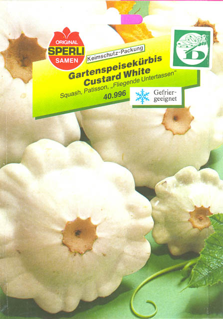 Gr�skar, Custard White, Cucurbita