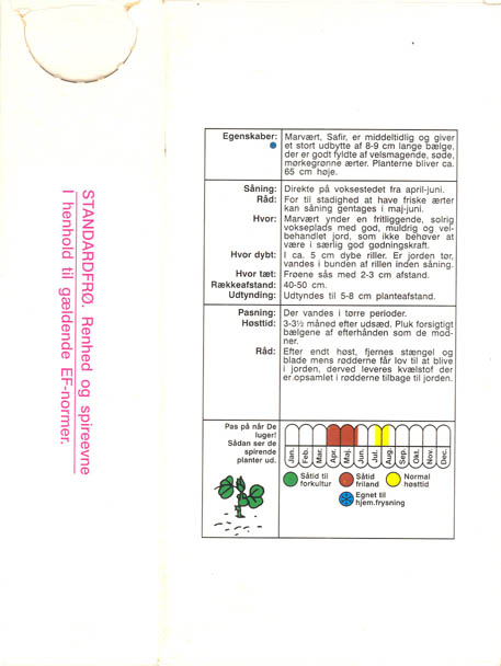 �rt, Safir, Lathyrus oleraceus