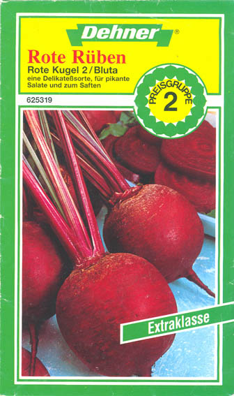R�dbede, Rote Kugel 2, Beta vulgaris </i>L. var.<i> vulgaris