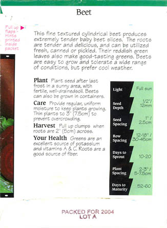 R�dbede, Cylindra, Beta vulgaris </i>L. var.<i> vulgaris