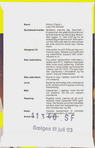 Kepal�g, The Kelsae, Allium cepa </i>L.<i>