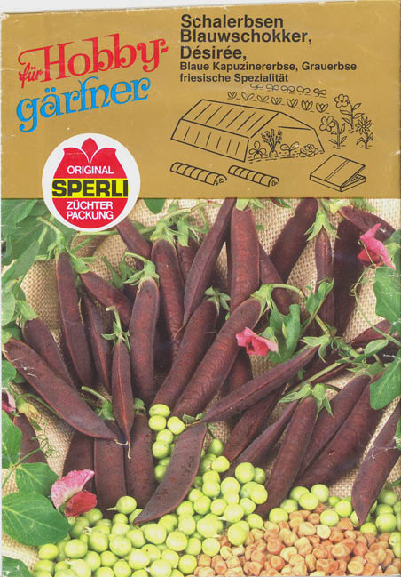 �rt, Blauschokker, D�sir�e, Lathyrus oleraceus