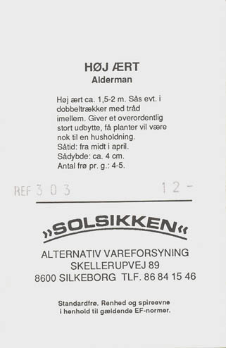 �rt, Alderman, Lathyrus oleraceus