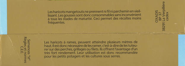 Haveb�nne, Fortex, Phaseolus vulgaris </i>L.<i>